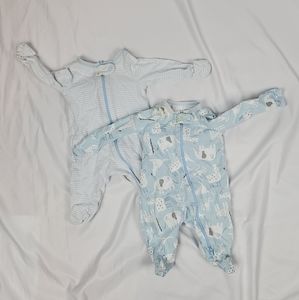 Footie pajamas set Size: Newborn